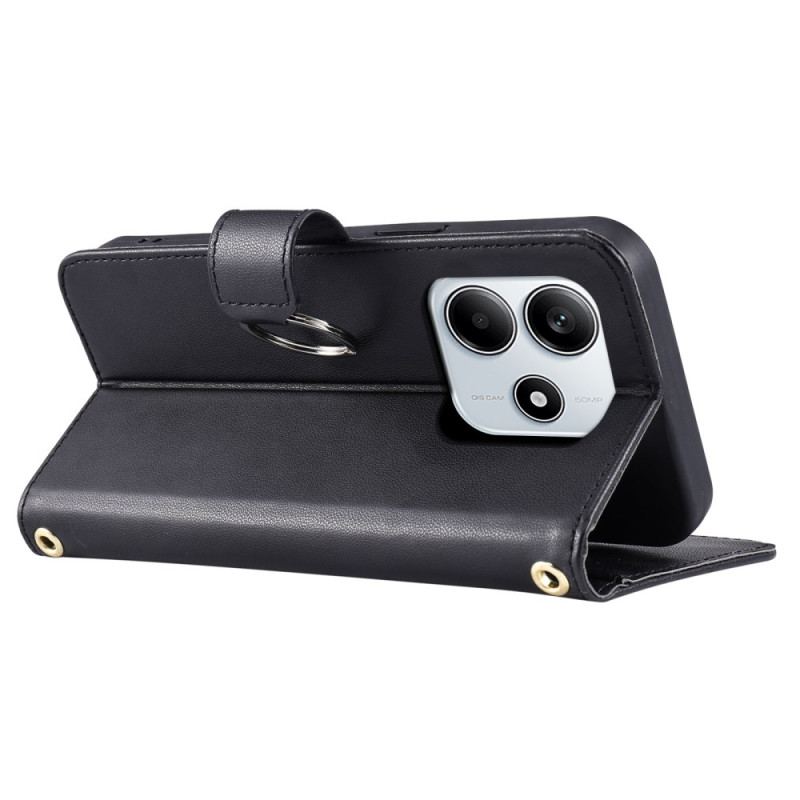 Fodral Xiaomi Redmi Note 14 5g Quiltad Med Rem Och Axelrem