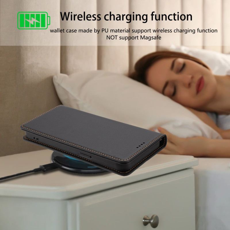 Folio-fodral För Xiaomi Redmi Note 14 5g Rfid-blockering