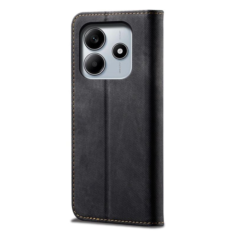 Folio-fodral Xiaomi Redmi Note 14 5g Denimtyg