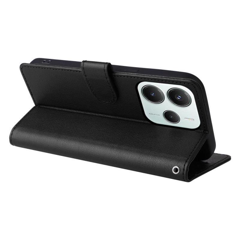 Läderskal Fodral Xiaomi Redmi Note 14 5g Enkel