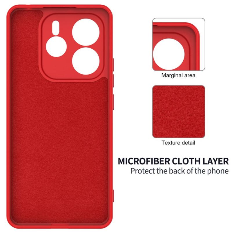 Skal Xiaomi Redmi Note 14 5g Flytande Silikon Med Snodd