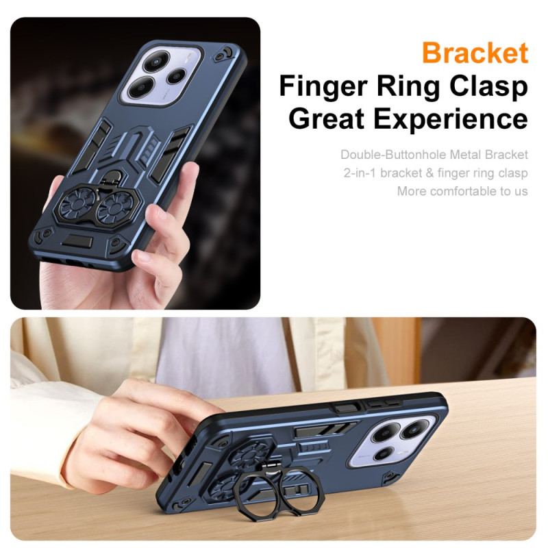 Skal Xiaomi Redmi Note 14 5g Ringhållareffekt Metall