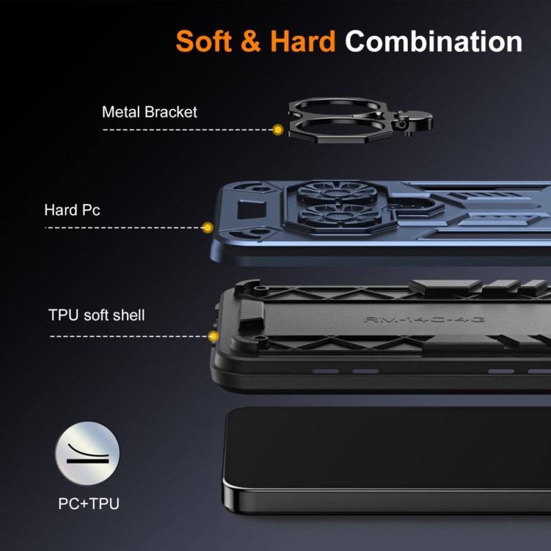 Skal Xiaomi Redmi Note 14 5g Ringhållareffekt Metall