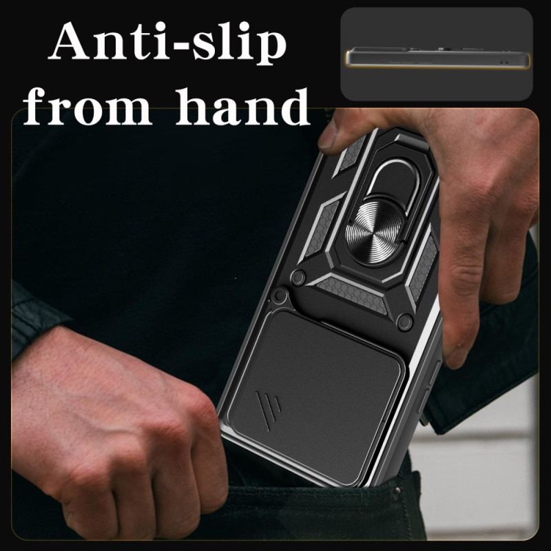 Skal Xiaomi Redmi Note 14 5g Skjutbart Kameraskydd Och Stativ