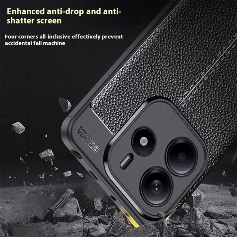 Skal Xiaomi Redmi Note 14 5g Telefonfodral Litchitextur