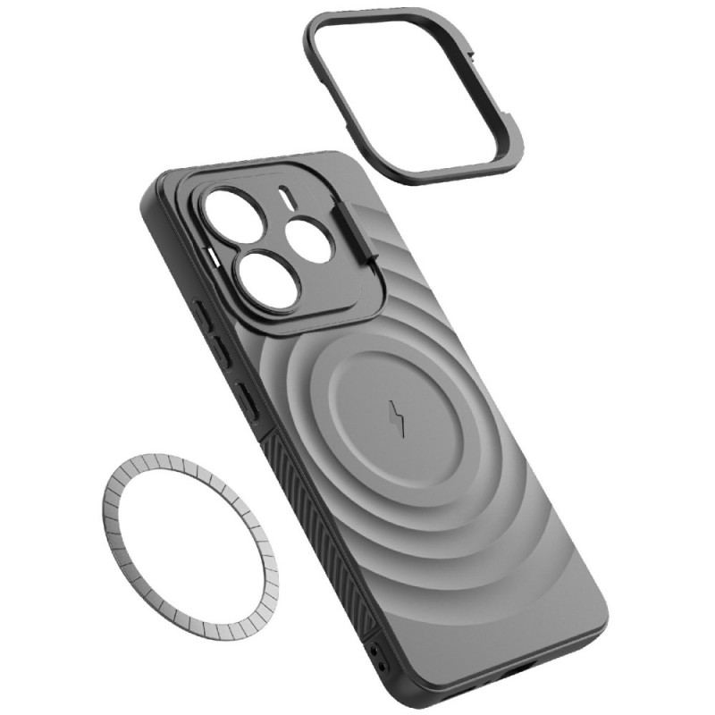 Skal Xiaomi Redmi Note 14 5g Telefonfodral Magsafe-kompatibel Med Vågig Design