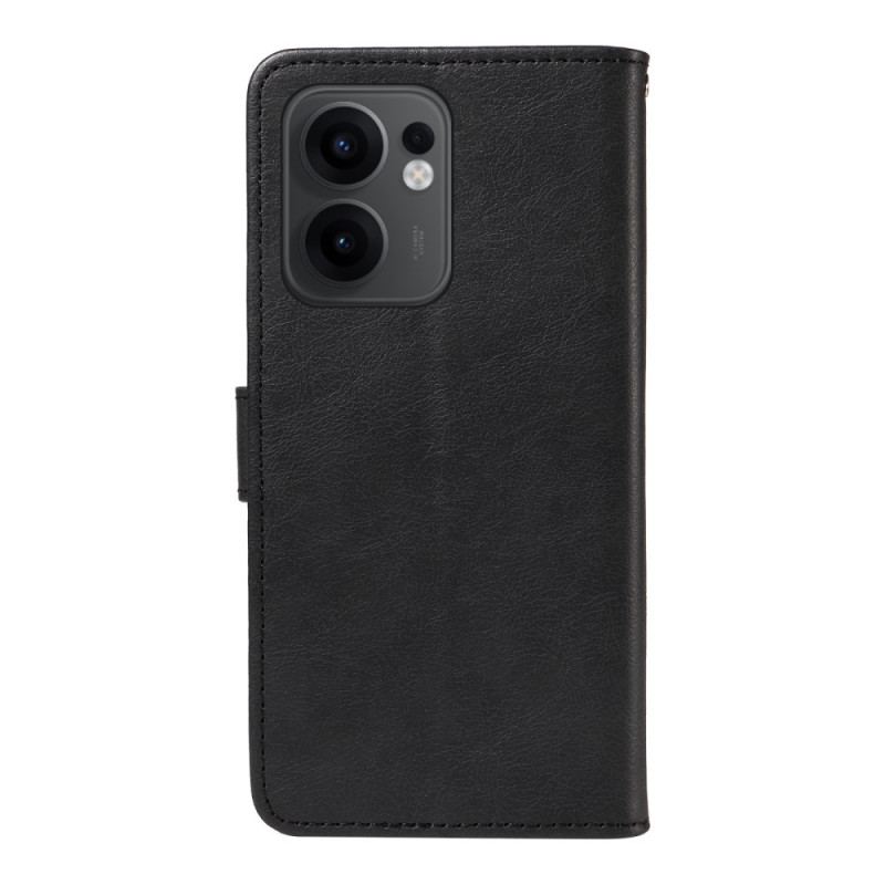 Fodral För Oppo Reno 13f 4g / 5g / 13 Fs 5g Enkelt Konstläder