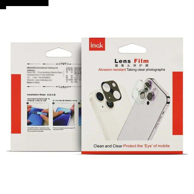 Linsskydd I Härdat Glas För Oppo Reno 13f 4g / 5g / Fs 5g (svart Version) Imak