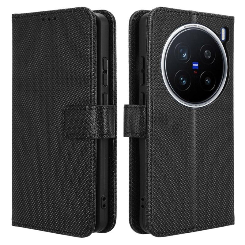 Fodral Vivo X200 Pro Diamantstruktur