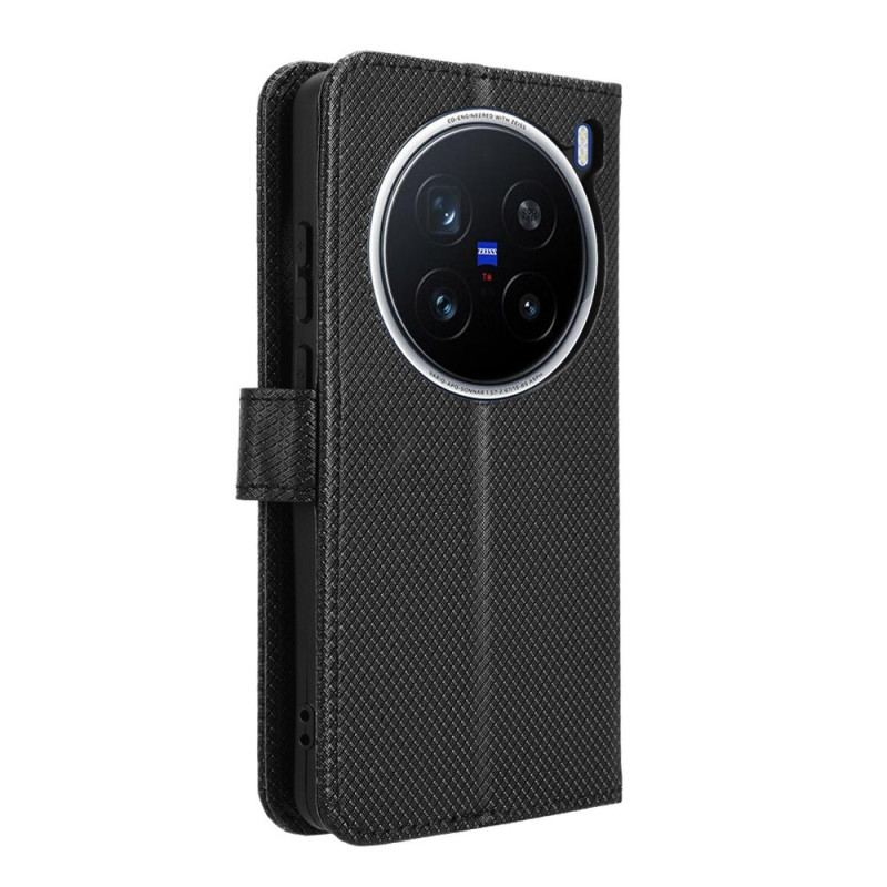 Fodral Vivo X200 Pro Diamantstruktur