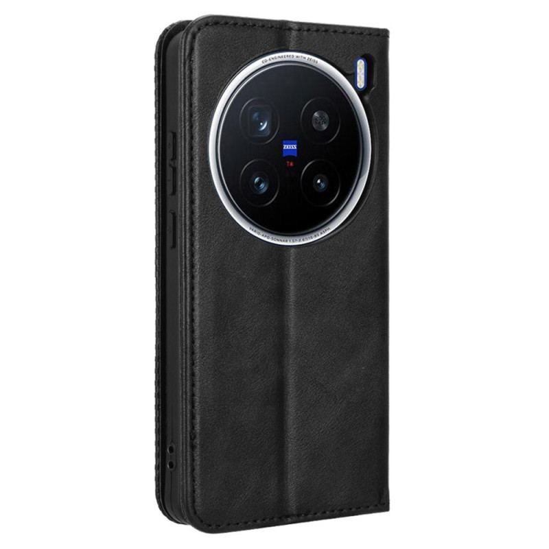 Folio-fodral Vivo X200 Pro Vintagekant