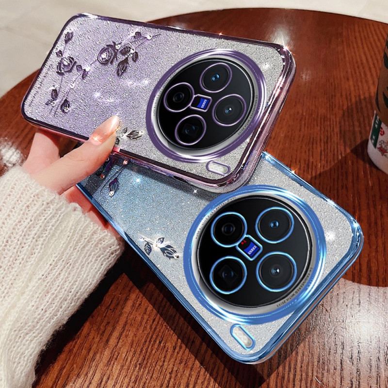 Skal Vivo X200 Pro Blom- Och Strass Kadem