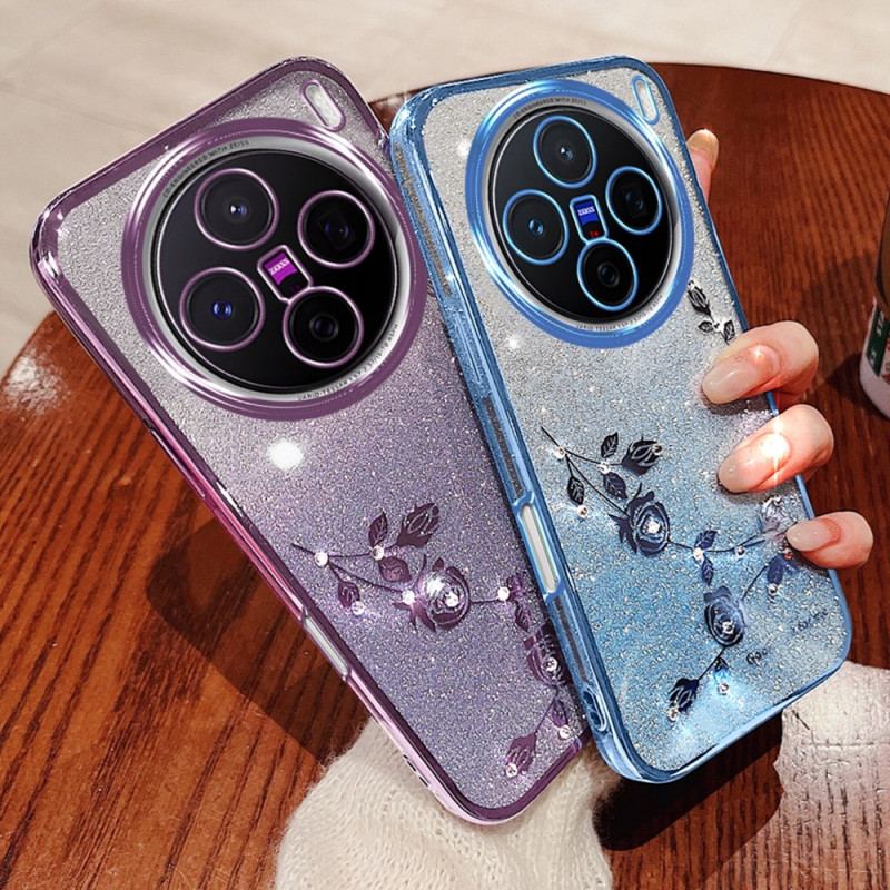 Skal Vivo X200 Pro Blom- Och Strass Kadem