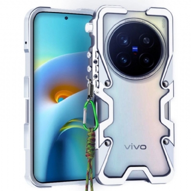 Skal Vivo X200 Pro Telefonfodral Metallstötfångare