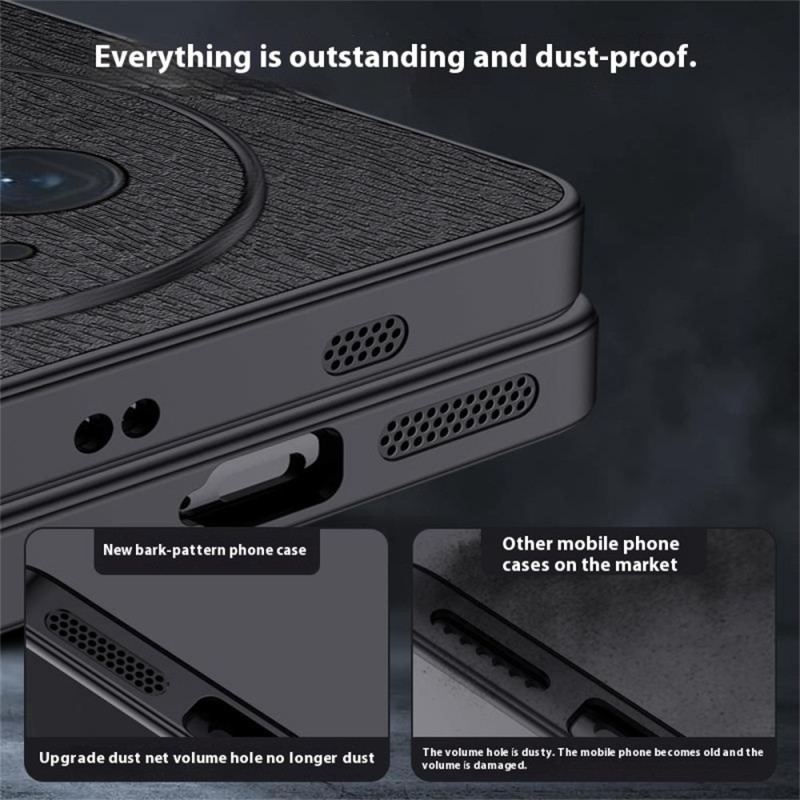 Skal Vivo X200 Pro Trästruktur