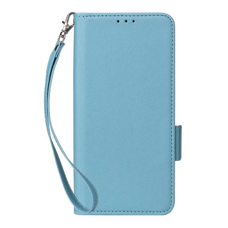 Fodral För Poco C85 Konstläder Med Rem