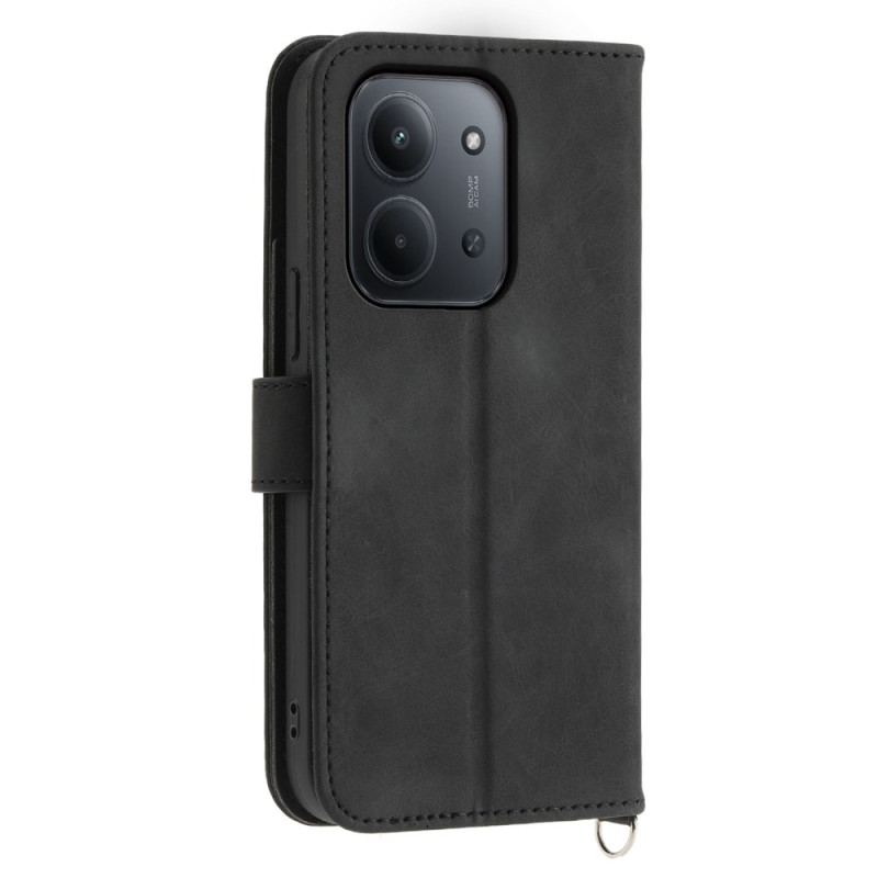 Fodral För Poco C85 Mocka-spetseffekt