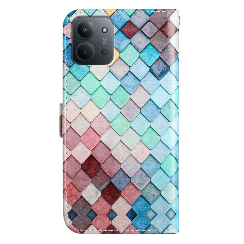 Fodral För Poco C85 Rutnät