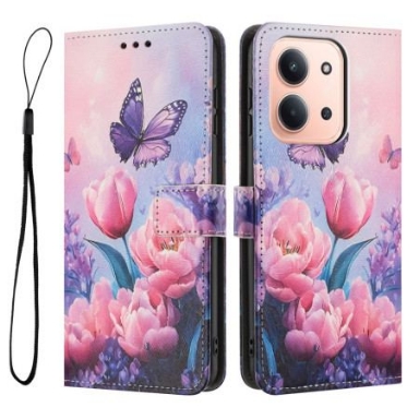 Fodral Poco C85 Rosa Blommig Mönster