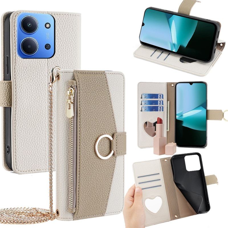 Läderfodral Poco C85 Telefonfodral Elegant