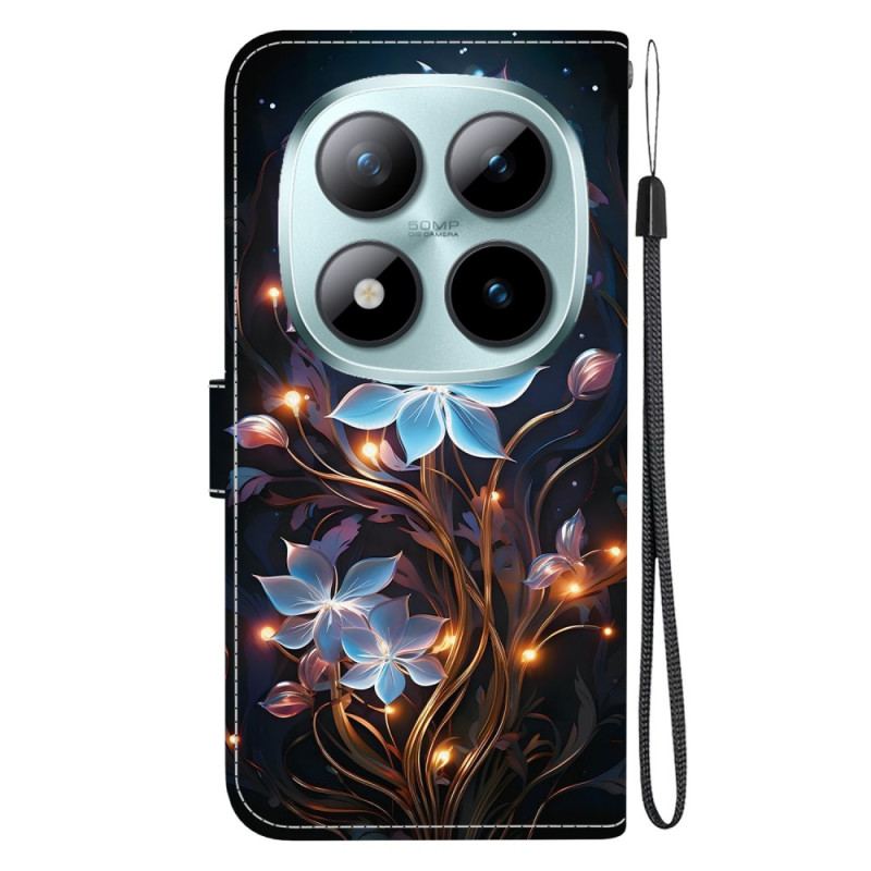 Fodral För Xiaomi Redmi Note 15 Pro 5g Små Lyktblommor