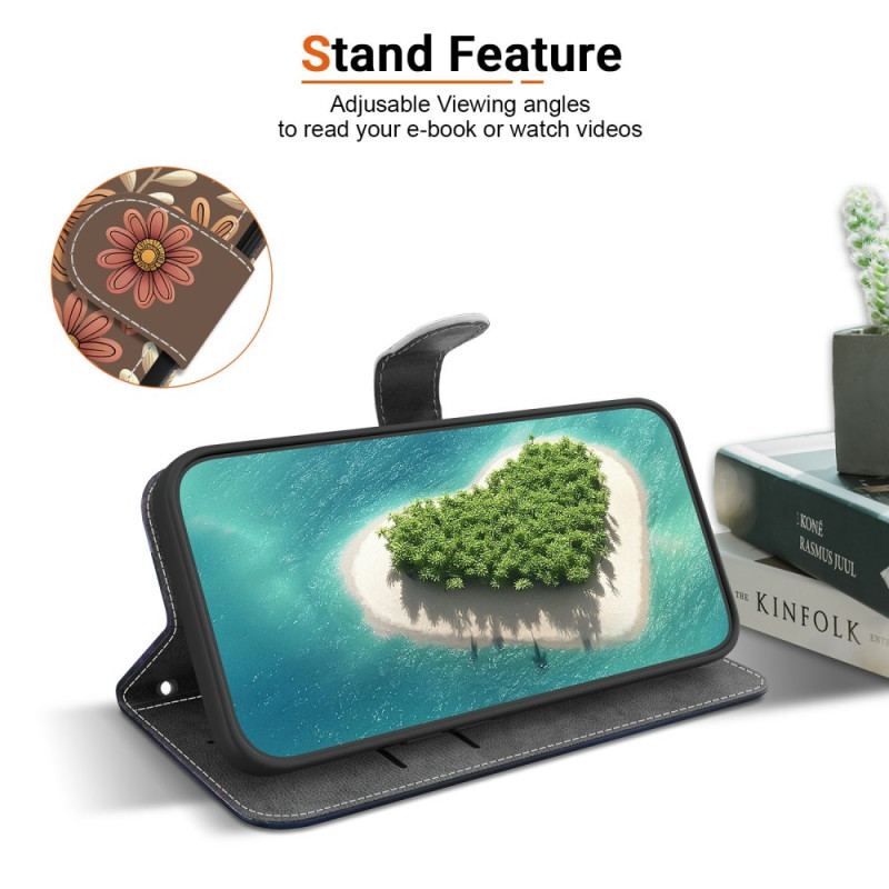 Fodral Xiaomi Redmi Note 15 Pro 5g Blommönster