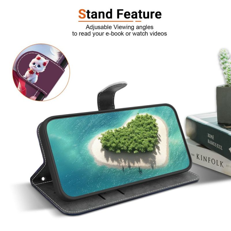 Fodral Xiaomi Redmi Note 15 Pro 5g Katt Och Rosor