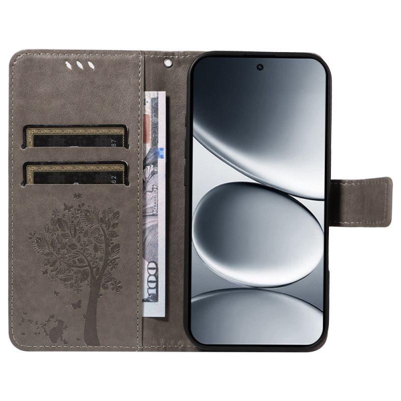 Fodral Xiaomi Redmi Note 15 Pro 5g Katt- Och Trädmönster