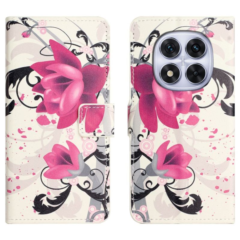 Fodral Xiaomi Redmi Note 15 Pro 5g Lotusmönster