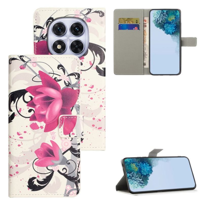 Fodral Xiaomi Redmi Note 15 Pro 5g Lotusmönster