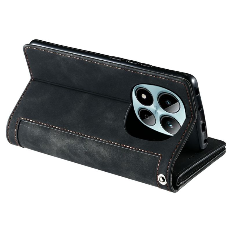 Fodral Xiaomi Redmi Note 15 Pro 5g Plånbok Med 9 Kortfacken