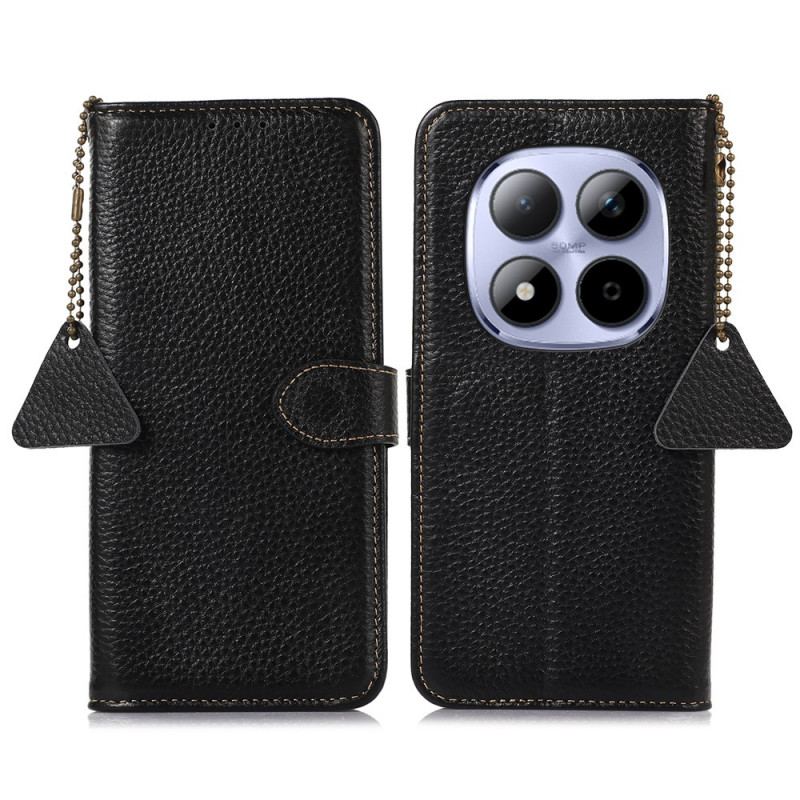 Läderfodral Xiaomi Redmi Note 15 Pro 5g Telefonfodral Äkta Läder