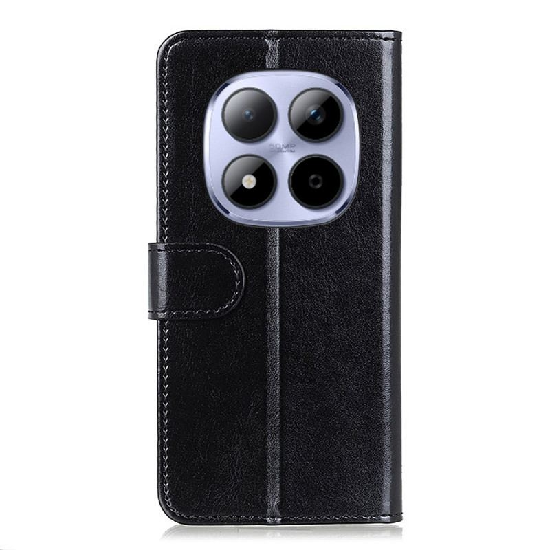 Läderfodral Xiaomi Redmi Note 15 Pro 5g Telefonfodral Lackkonstläder