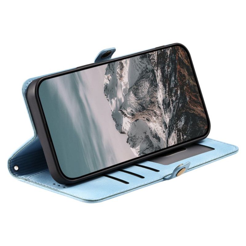 Läderfodral Xiaomi Redmi Note 15 Pro 5g Telefonfodral Mandala I Mockaeffekt