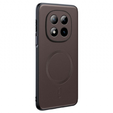 Skal För Xiaomi Redmi Note 15 Pro 5g Magnetisk Premiumläderfinish