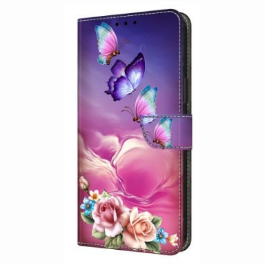 Fodral Xiaomi Redmi Note 14 4g Blommiga Fjärilar