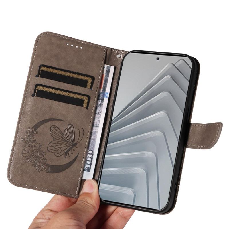 Fodral Xiaomi Redmi Note 14 4g Fjärilstryck