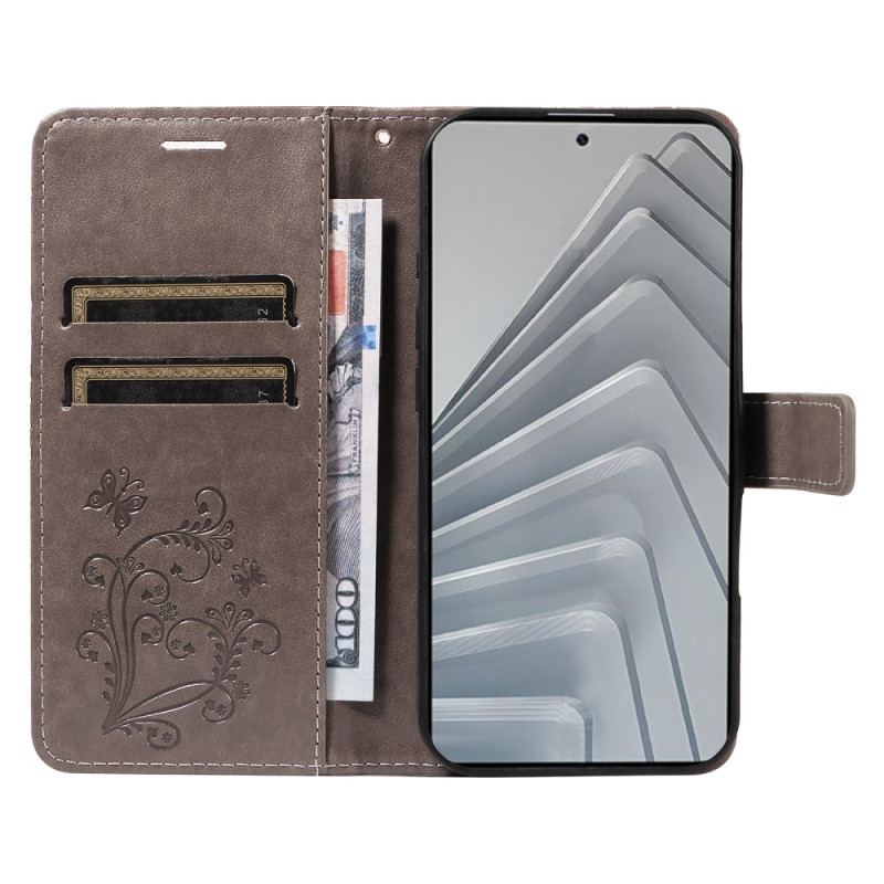 Fodral Xiaomi Redmi Note 14 4g Jättefjärilar