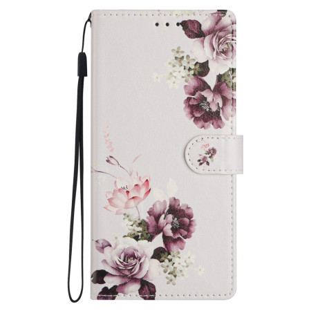 Fodral Xiaomi Redmi Note 14 4g Lila Blommor
