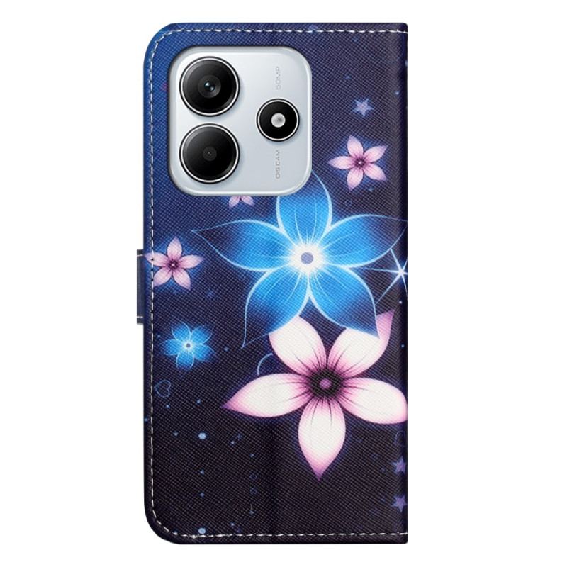 Fodral Xiaomi Redmi Note 14 4g Månblommor