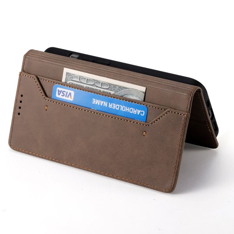 Folio-fodral För Xiaomi Redmi Note 14 4g Vintage Rfid-blockering