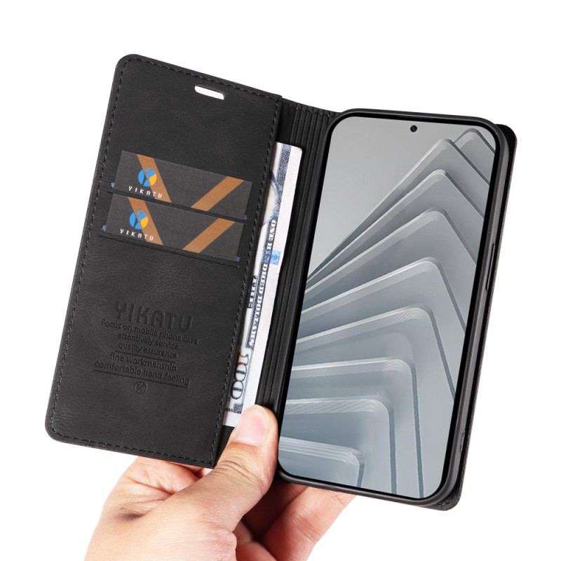 Folio-fodral Xiaomi Redmi Note 14 4g Ykatu Beige Mockaeffekt