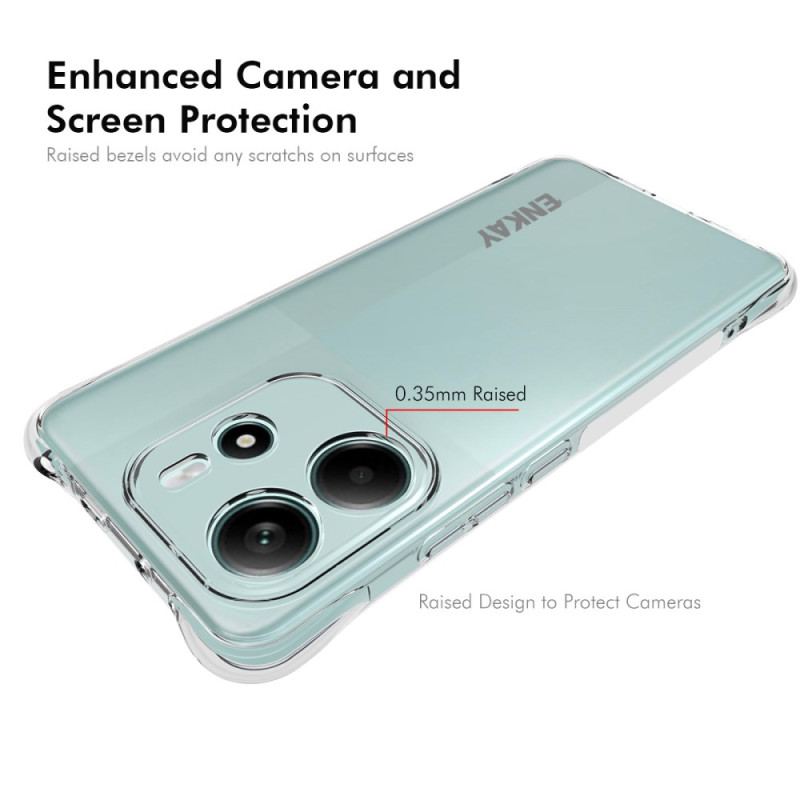 Skal För Xiaomi Redmi Note 14 4g Transparent Enkay