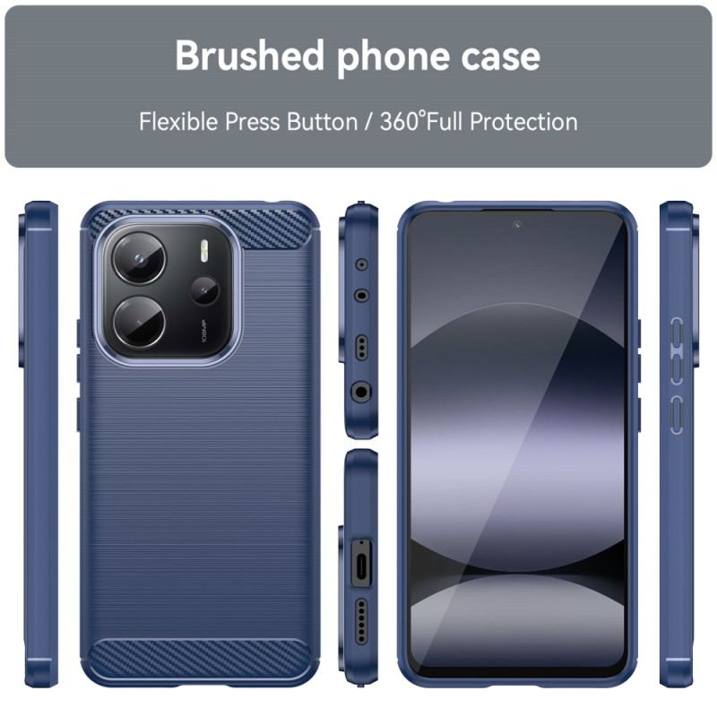 Skal Xiaomi Redmi Note 14 4g Borstad Kolfiber