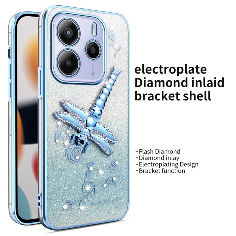 Skal Xiaomi Redmi Note 14 4g Telefonfodral Fjärilsställ