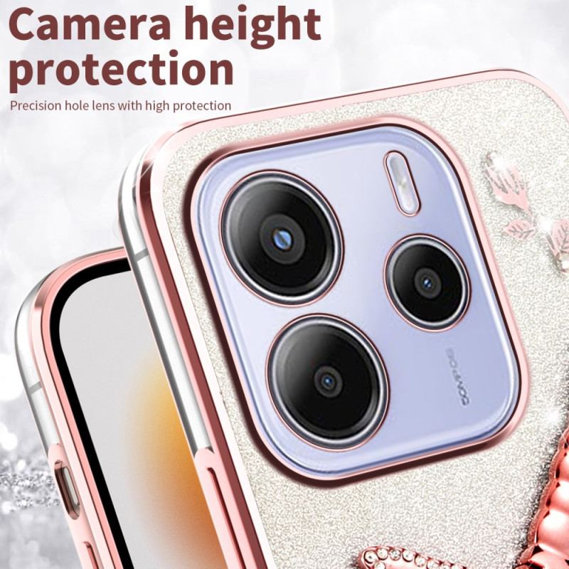 Skal Xiaomi Redmi Note 14 4g Telefonfodral Fjärilsställ