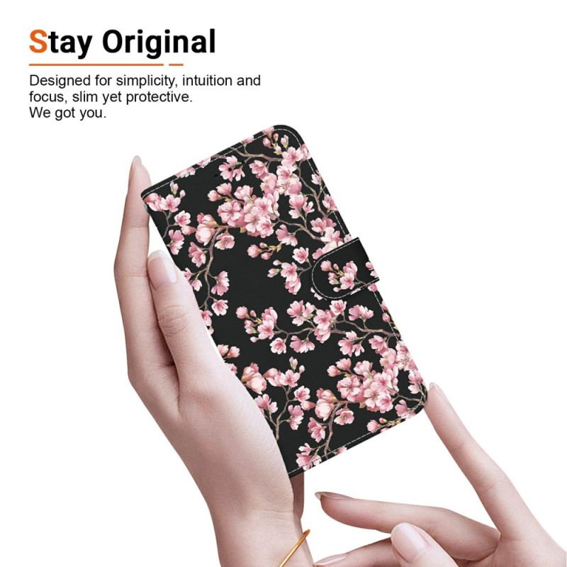 Fodral För Oppo Reno 13 5g Plommonblommor