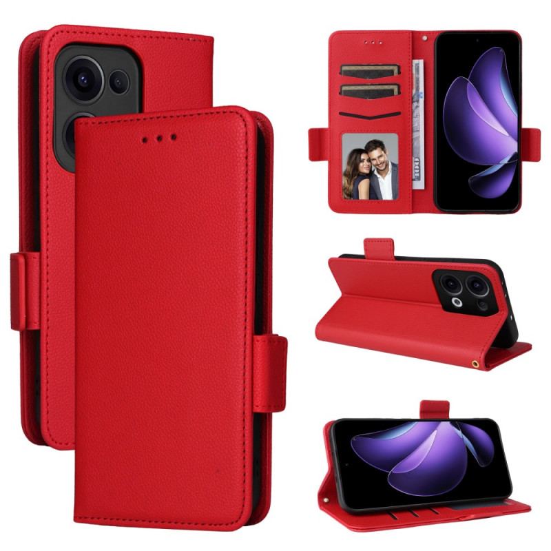 Fodral Oppo Reno 13 5g Rem I Litchikontygsläder