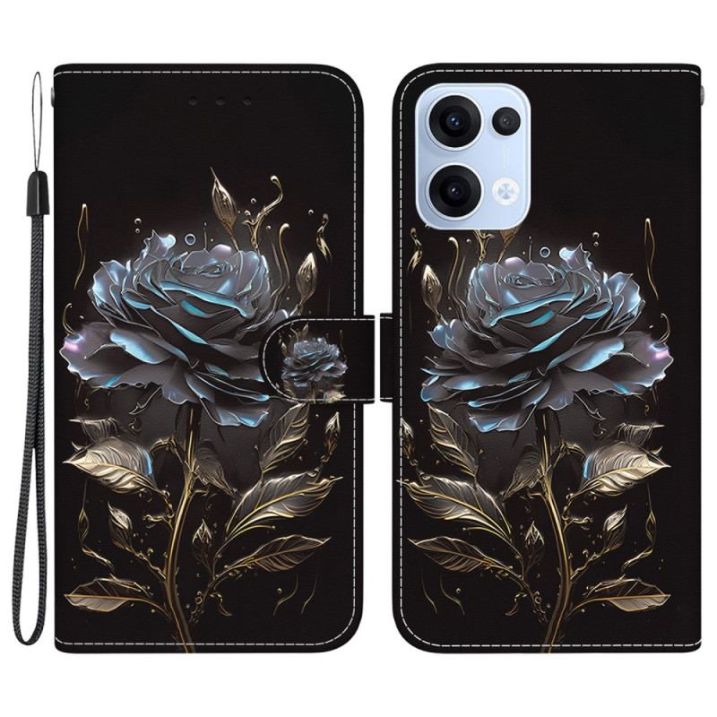 Fodral Oppo Reno 13 5g Svart Ros