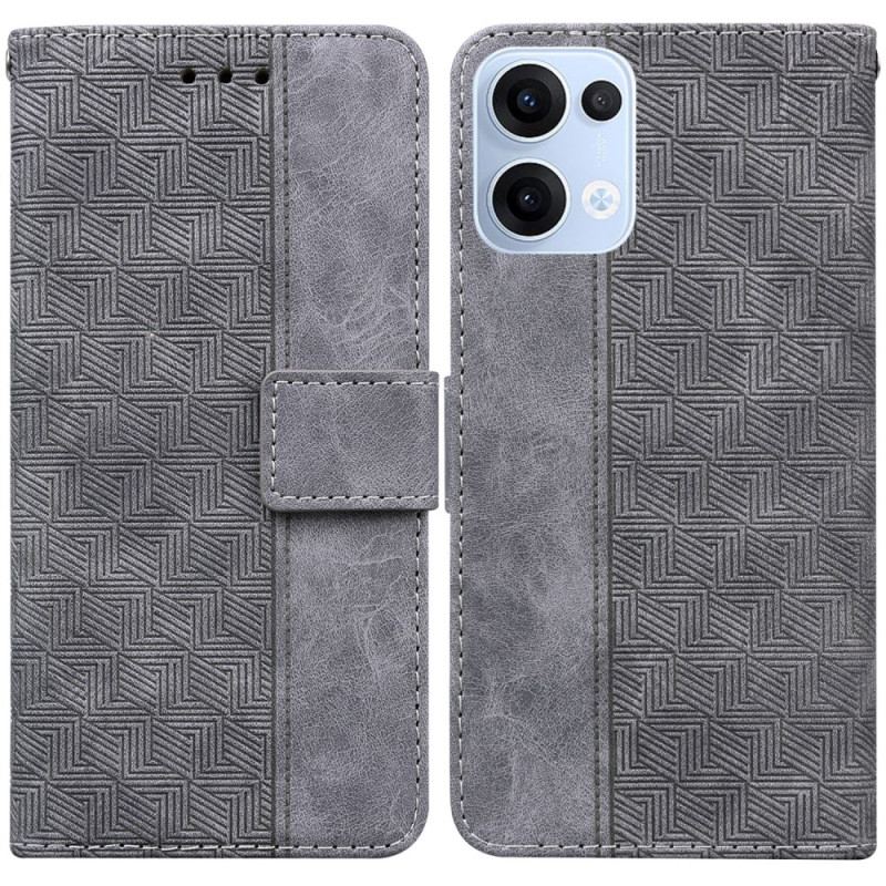 Fodral Oppo Reno 13 5g Vävt Mönster